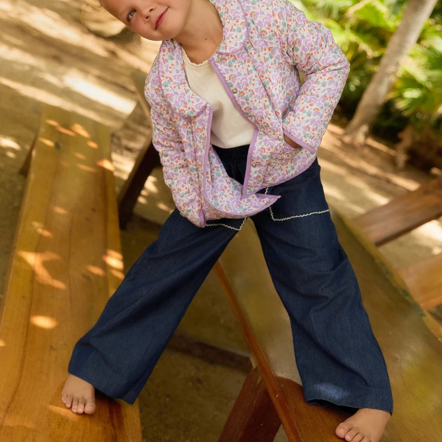 Minnow Girls Chambray Pant