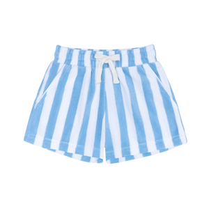 Minnow French Terry Short in Bay Stripe