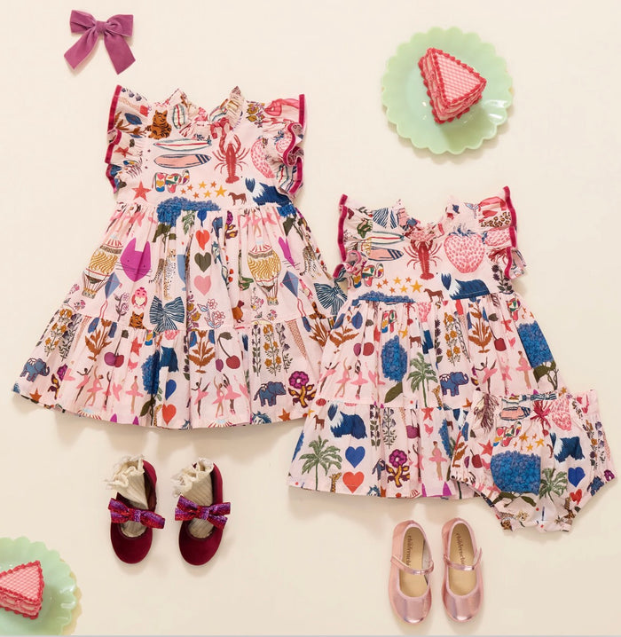 Pink Chicken Baby Jennifer Dress in 20 Years of Pink Chicken