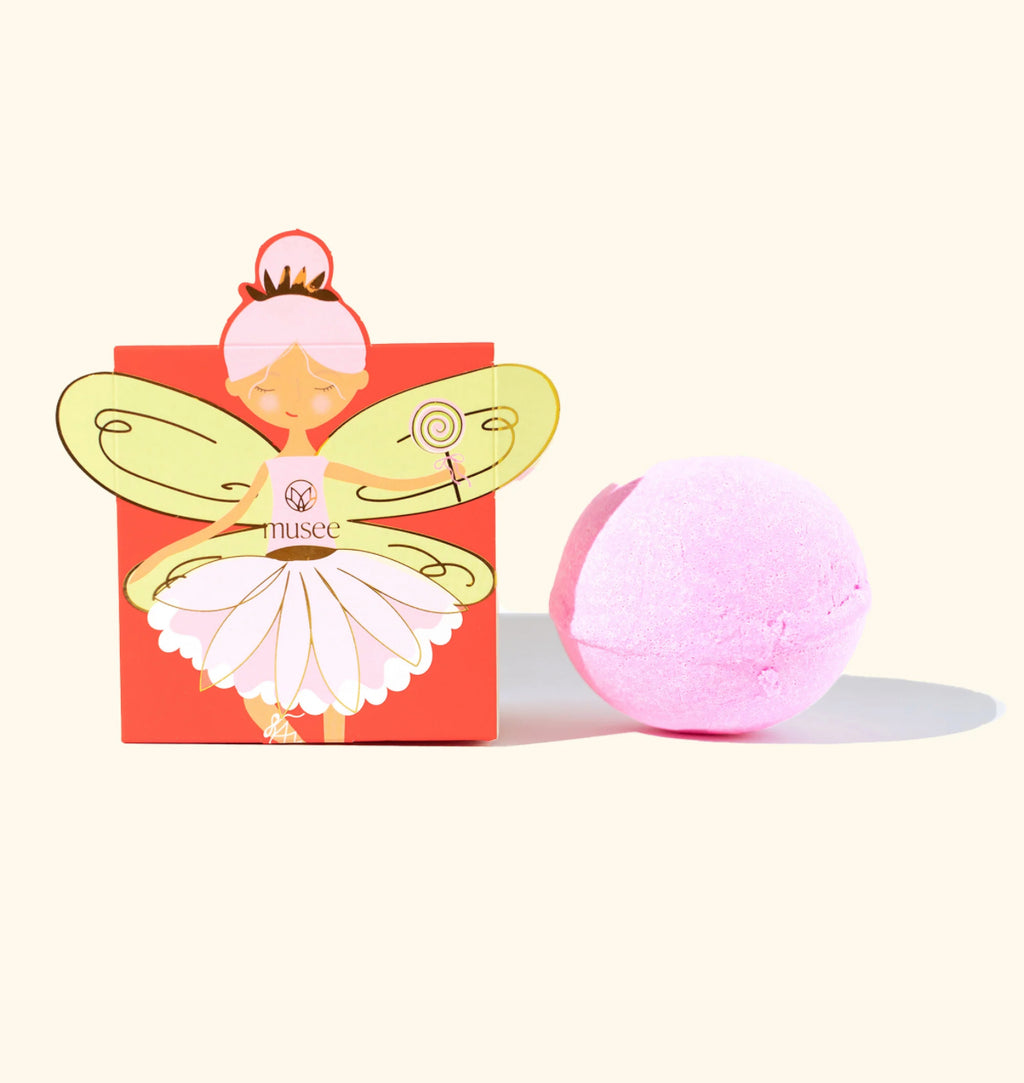 Musee Sugar Plum Fairy Boxed Bath Balm Bomb