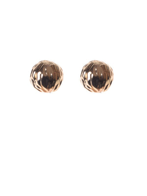 Francesca Bianchi Design Button in Hammered Gold