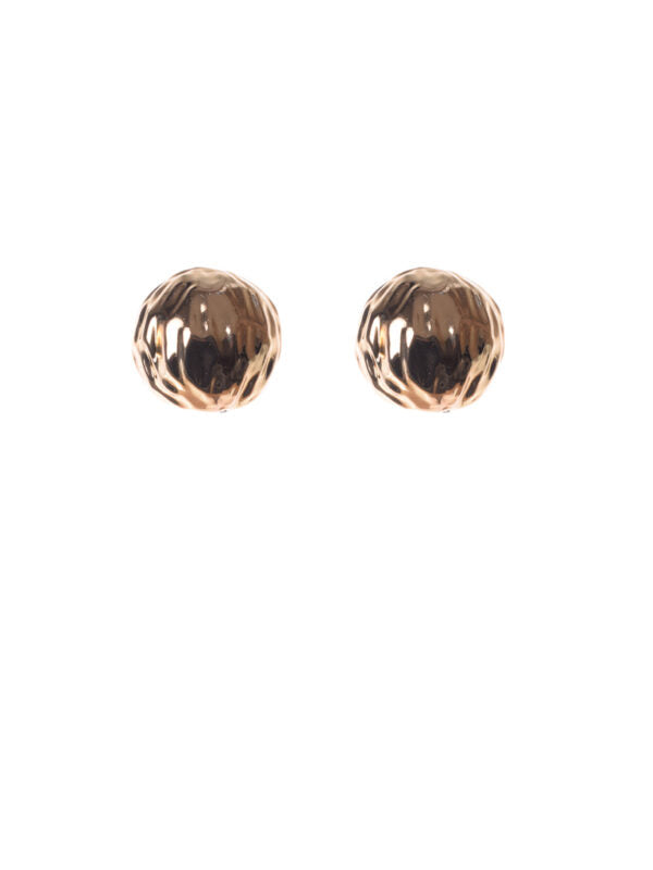 Francesca Bianchi Design Button in Hammered Gold