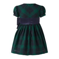Rachel Riley Blackwatch Bow Dress