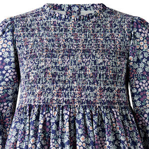 Rachel Riley Wild Floral Ruched Dress