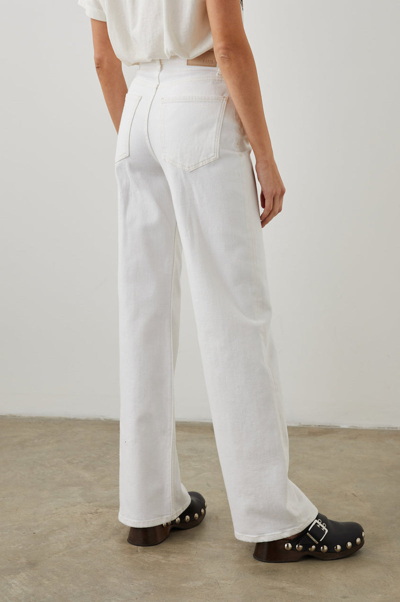 Rails The Getty Wide Leg Jean in Vintage Ecru