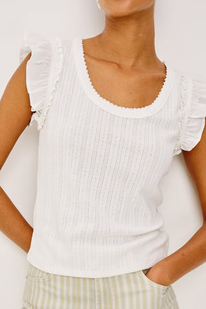 Rails Giovanna Top in White