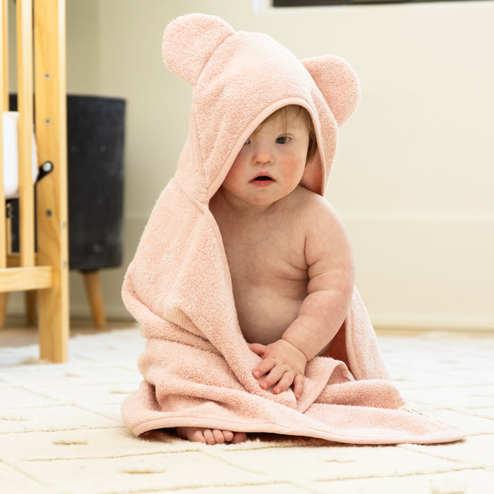 Bella Tunno Hooded Towel and Wash Mitt Set-Multiple Colors!