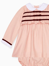 La Coqueta Garcia Baby Dress in Pink