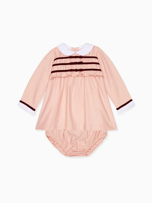 La Coqueta Garcia Baby Dress in Pink