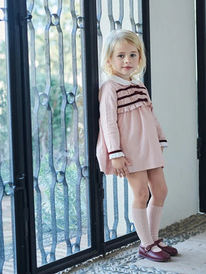 La Coqueta Garcia Baby Dress in Pink