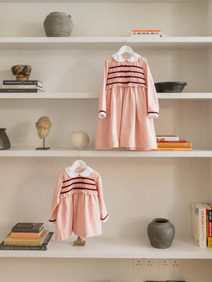 La Coqueta Garcia Dress in Pink