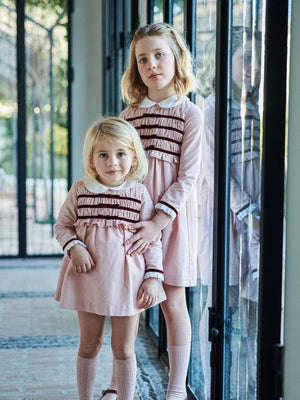 La Coqueta Garcia Dress in Pink