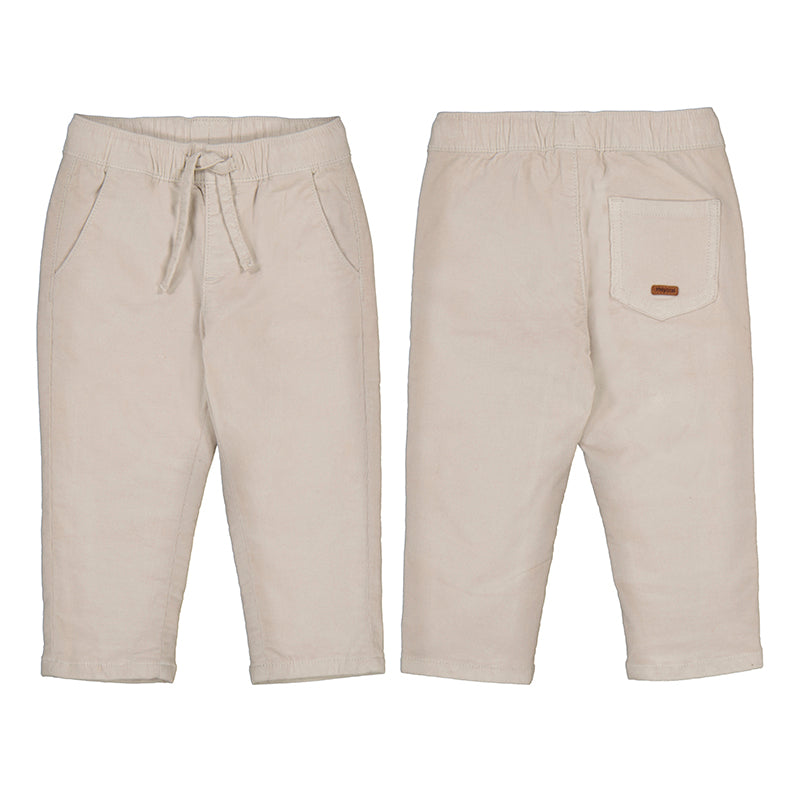 Mayoral Corduroy Lined Pant in Khaki