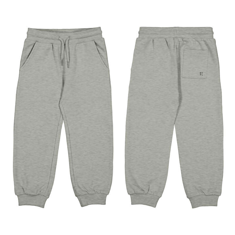 Mayoral Fleece Jogger in Heather Grey