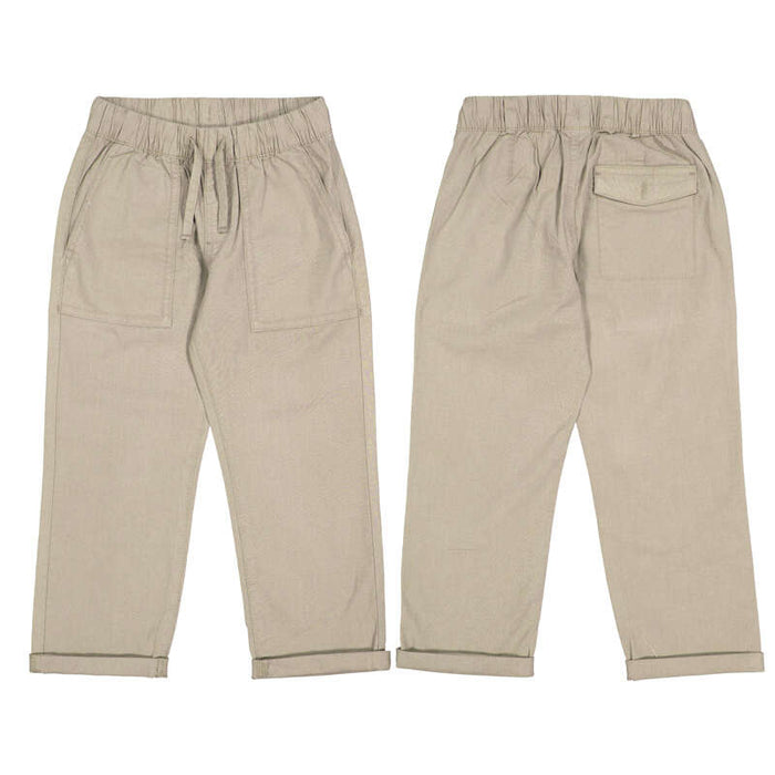 Mayoral Linen Jogger in Stone