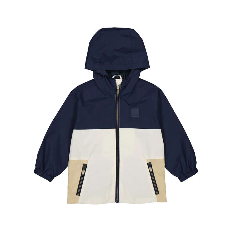 Mayoral Colorblock Windbreaker in Navy/Cream
