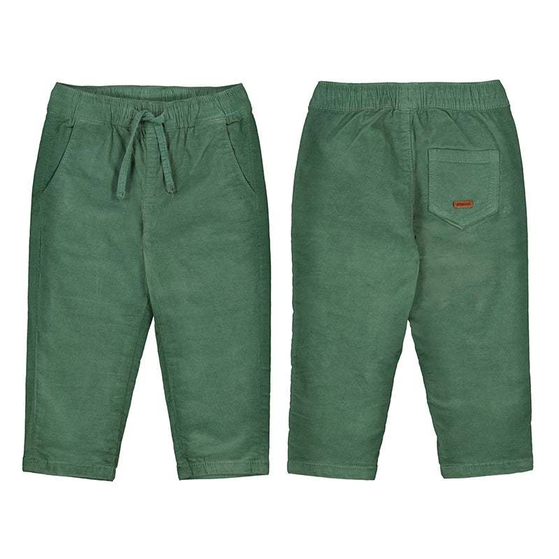 Mayoral Corduroy Lined Pant in Fir