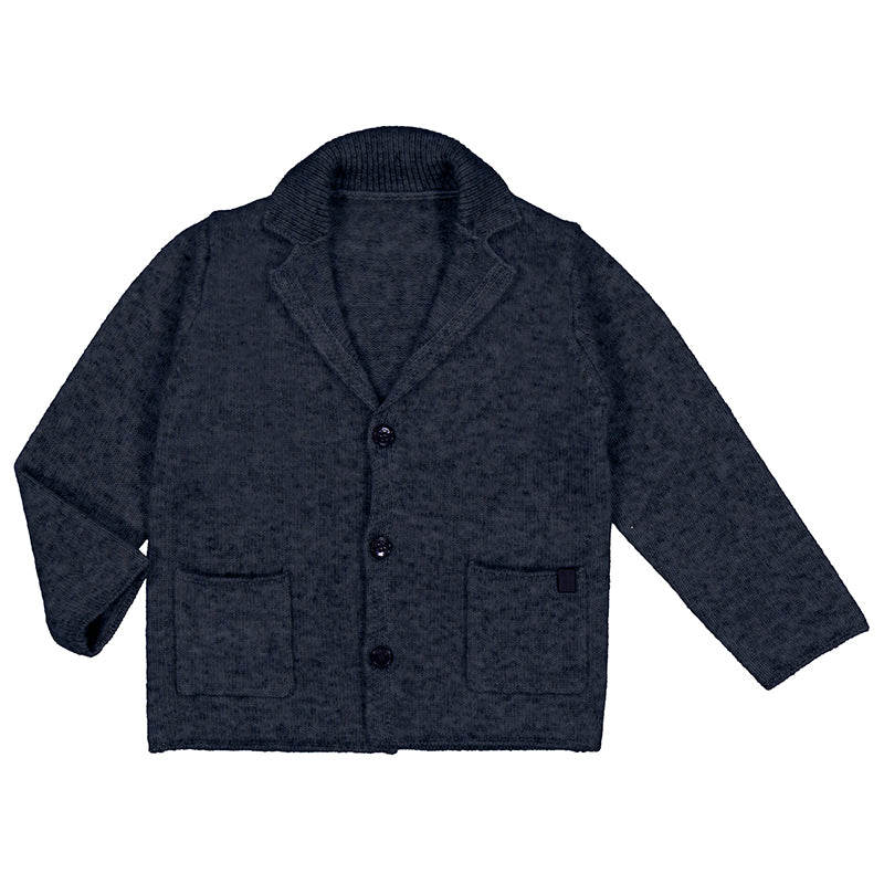 Mayoral Knit Cardigan in Navy