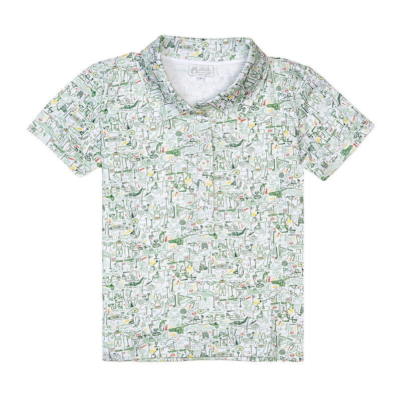 Joy Street Kids Polo Shirt in Golf