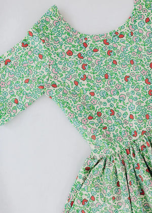 Good Apples Twirl Dress in Spring Green Floral