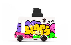 Candylab Black Graffiti Van