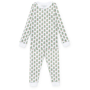 Lila + Hayes Grayson Pajama Set in Under the Christmas Tree