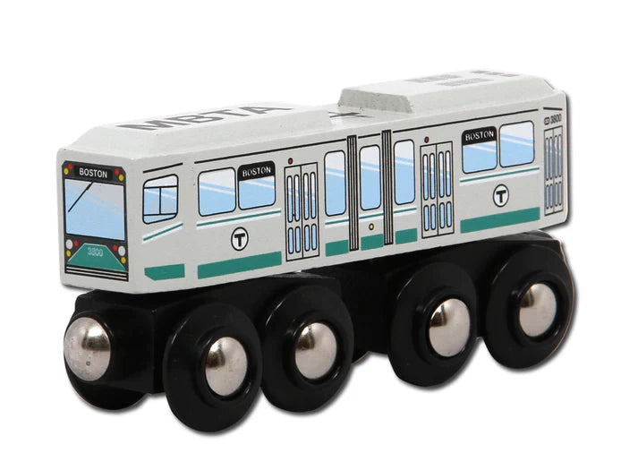 MBTAgifts Wooden Toy Green Line Train