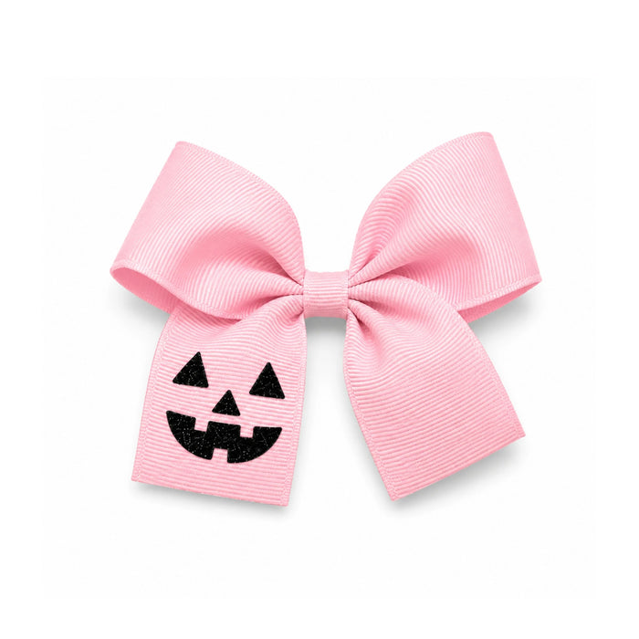 Bits & Bows Hair Bow in Jack-O-Lantern