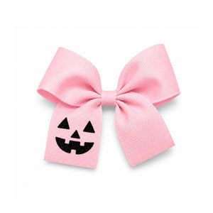 Bits & Bows Hair Bow in Jack-O-Lantern