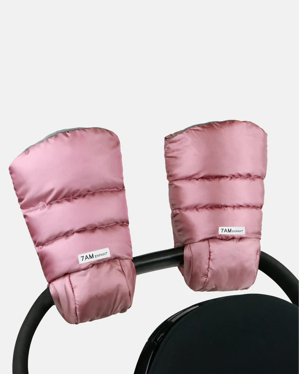 7AM Enfant Warmmuffs in Metallic Lilac