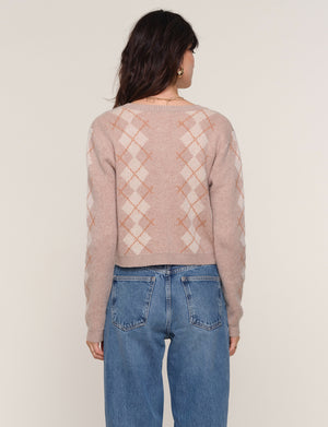 Heartloom Borgia Cardigan in Fawn