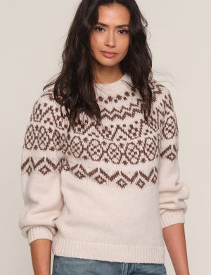 Heartloom Kieran Sweater in Ecru