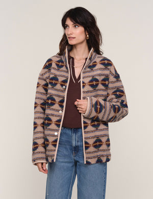 Heartloom Maria Fleece Jacket in Sand