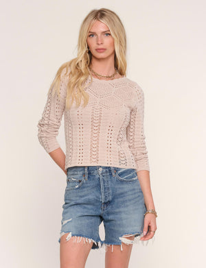 Heartloom Benet Sweater in Ecru