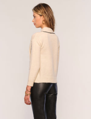 Heartloom Britt Pullover Sweater in Ivory