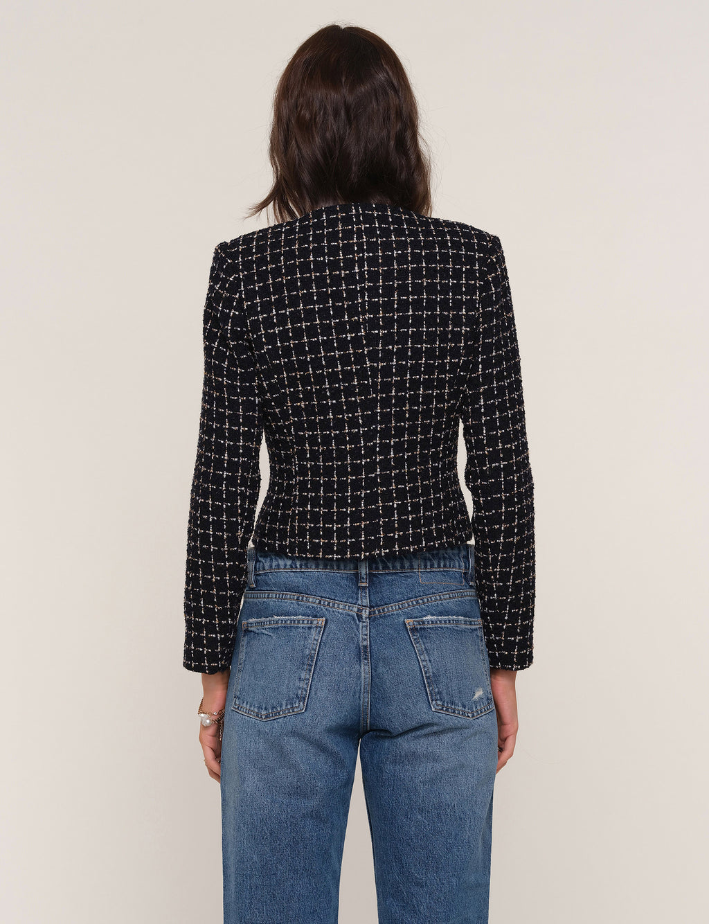 Heartloom Berry Blazer in Black