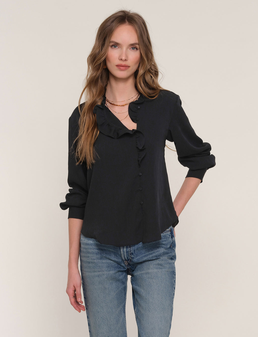 Heartloom Taylor Blouse in Black