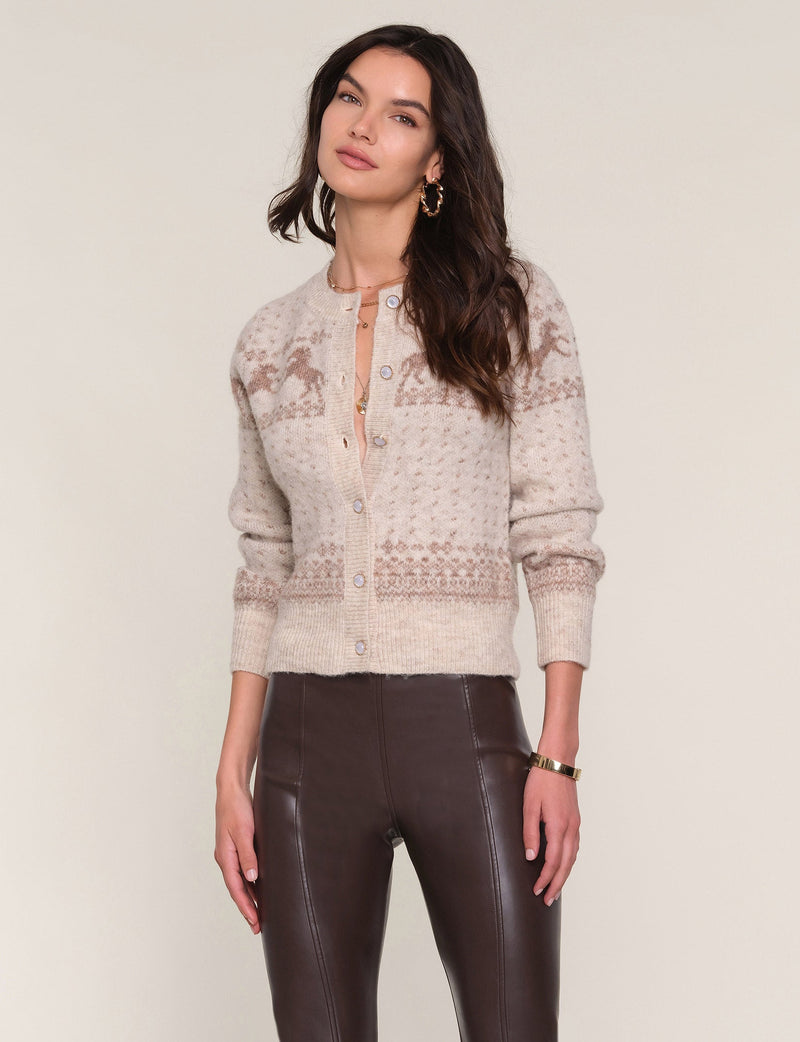 Heartloom Esti Cardi in Oat