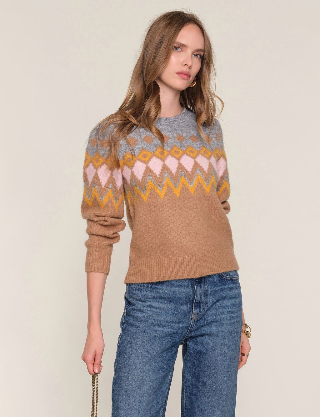 Heartloom Emerie Sweater in Camel