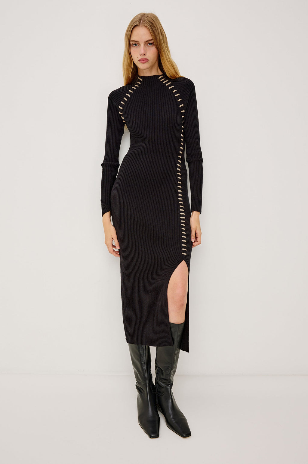Rails Imara Sweater Dress in Black