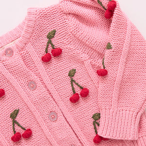 Pink Chicken Constance Sweater in Cherries