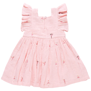 Pink Chicken Elsie Dress in Ballerina Embroidery