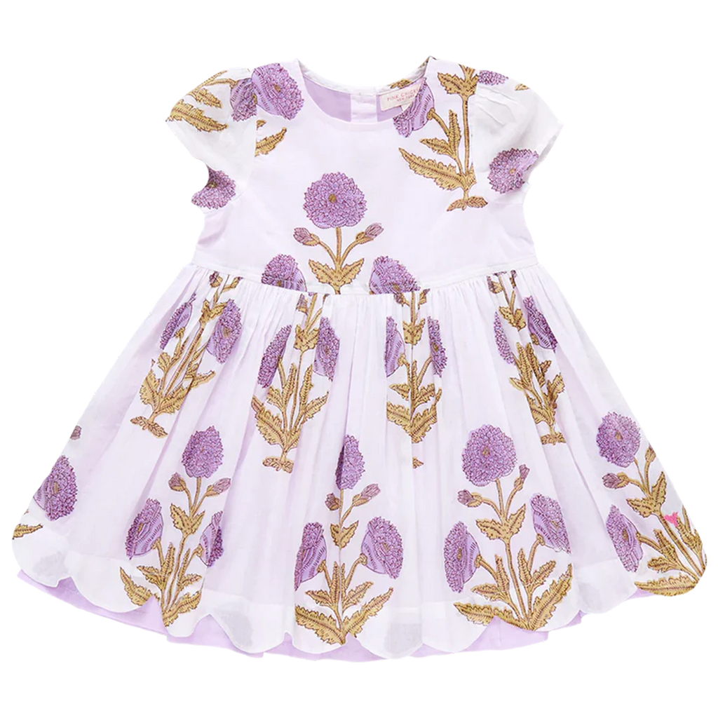 Pink Chicken Marisol Dress in Lavender Dandelion