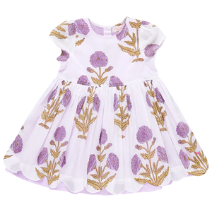 Pink Chicken Marisol Dress in Lavender Dandelion