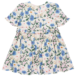 Pink Chicken Raquel Dress in Melon Daisy Floral