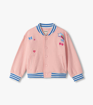Hatley Varsity Bomber in Blossom