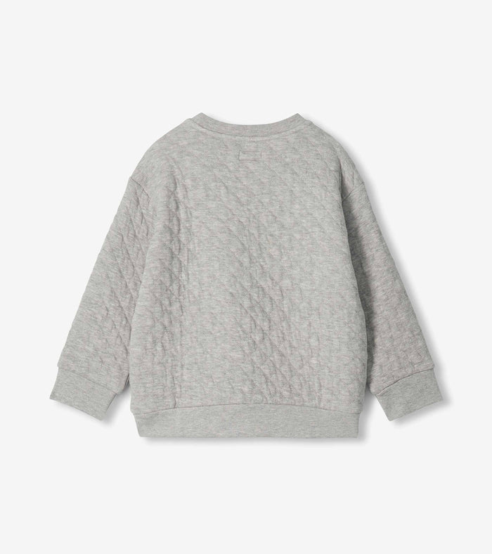 Hatley Quilted Pullover in Grey
