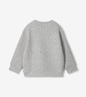 Hatley Quilted Pullover in Grey