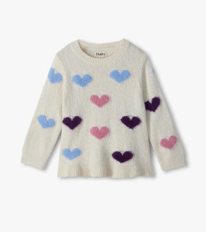 Hatley Sweater in Precious Hearts