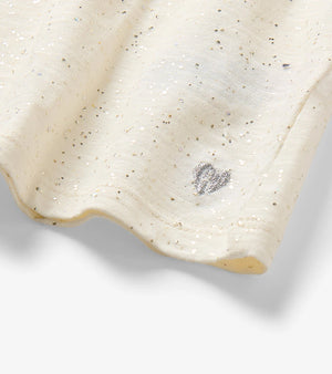 Hatley Puff Sleeve Tee in Cream Hot Melt